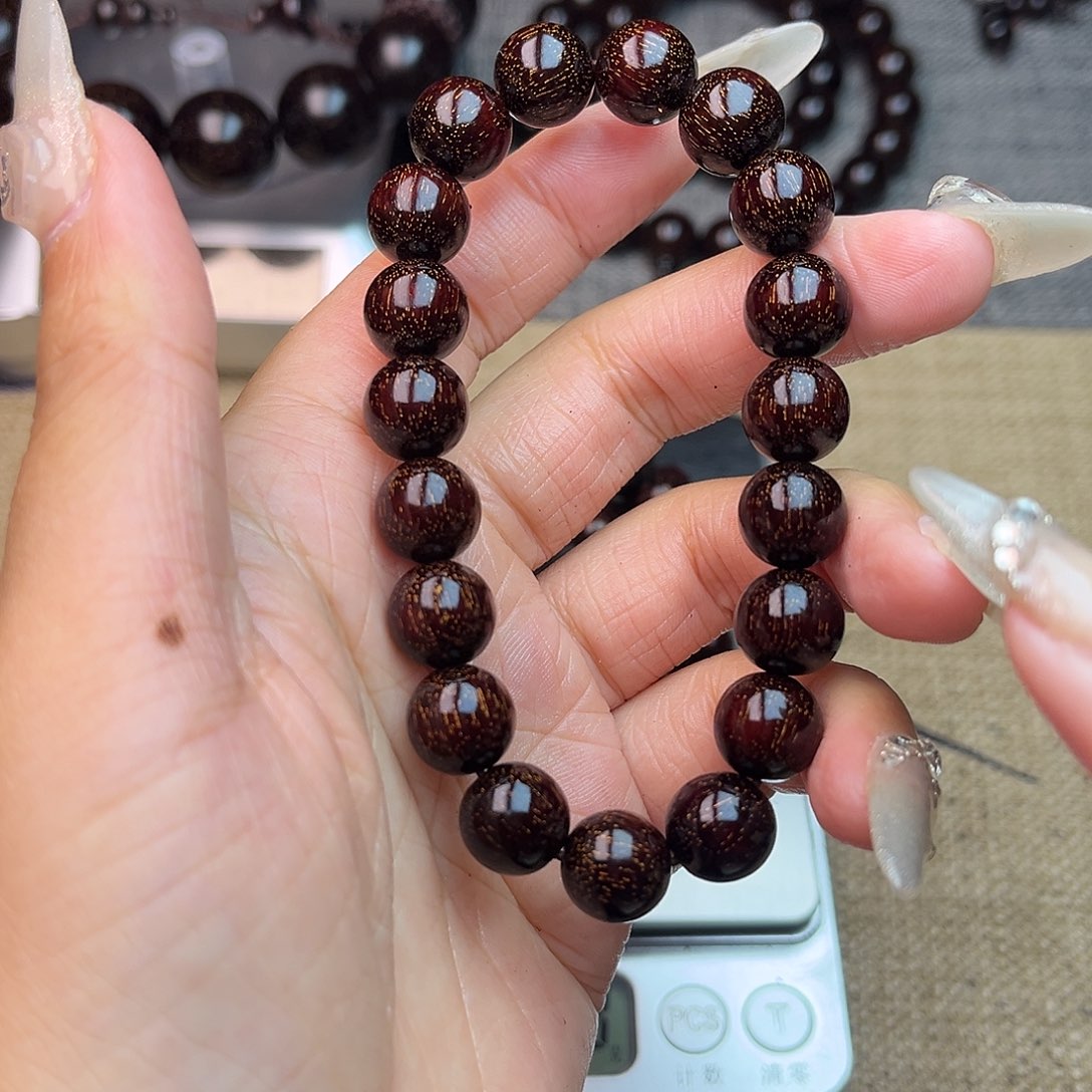 檀香紫檀（小叶紫檀）1.0多圈 爆星