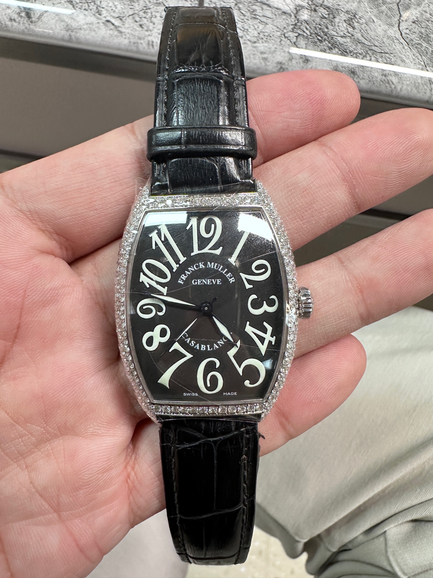 99新 Franck Muller/法兰克穆勒 法穆兰6850/后钻/后配扣/ 35*47