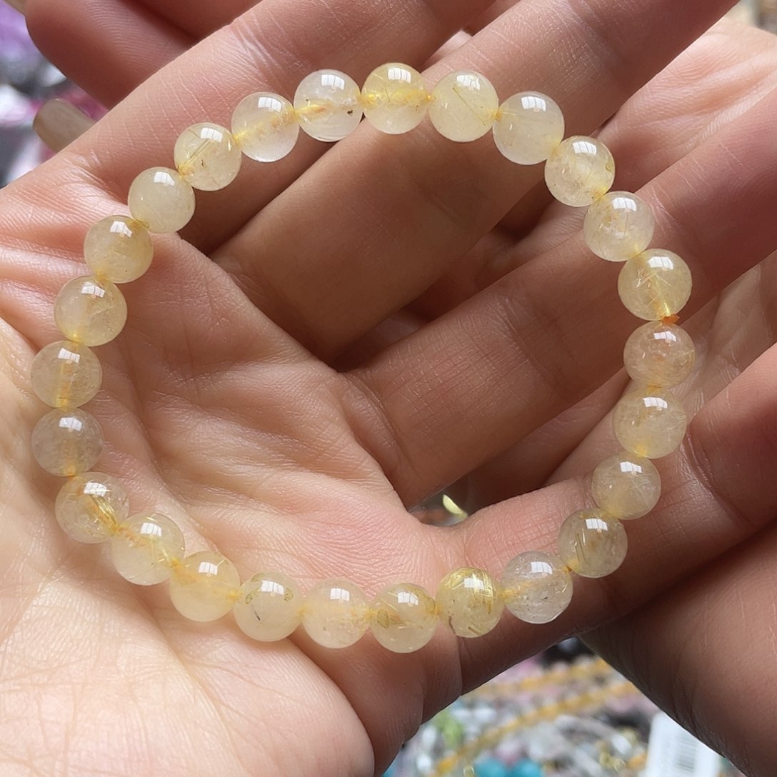 水晶手链未镶嵌发晶