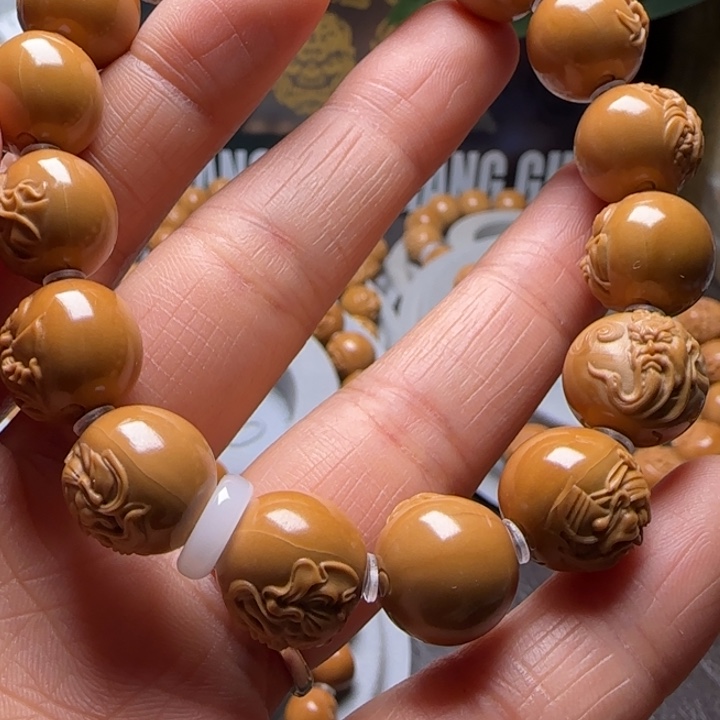 猴头核桃手串猴头