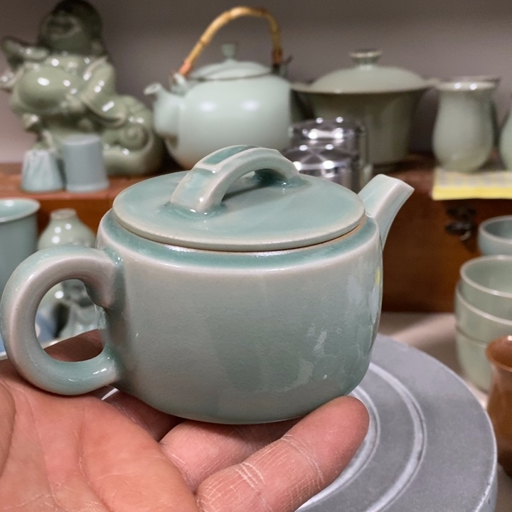 壶原产地原矿釉 汝 瓷