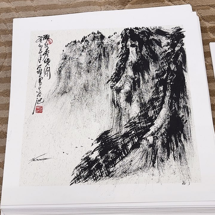 国画花鸟的翅膀和50.50