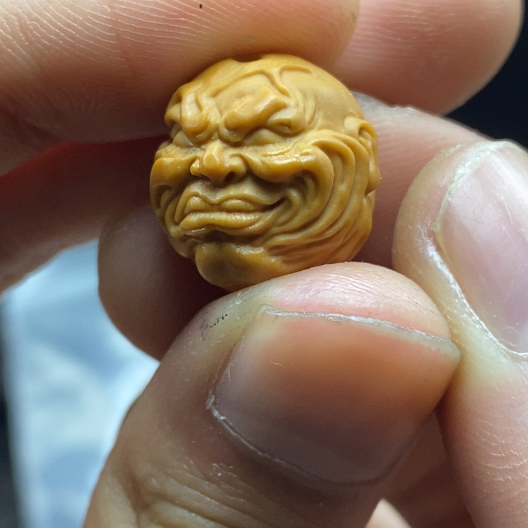 猴头核桃吊坠戒疤恶僧