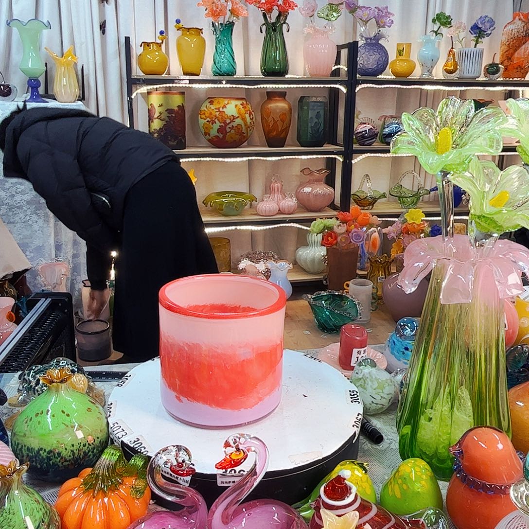 大桶家悦美居琉璃摆件