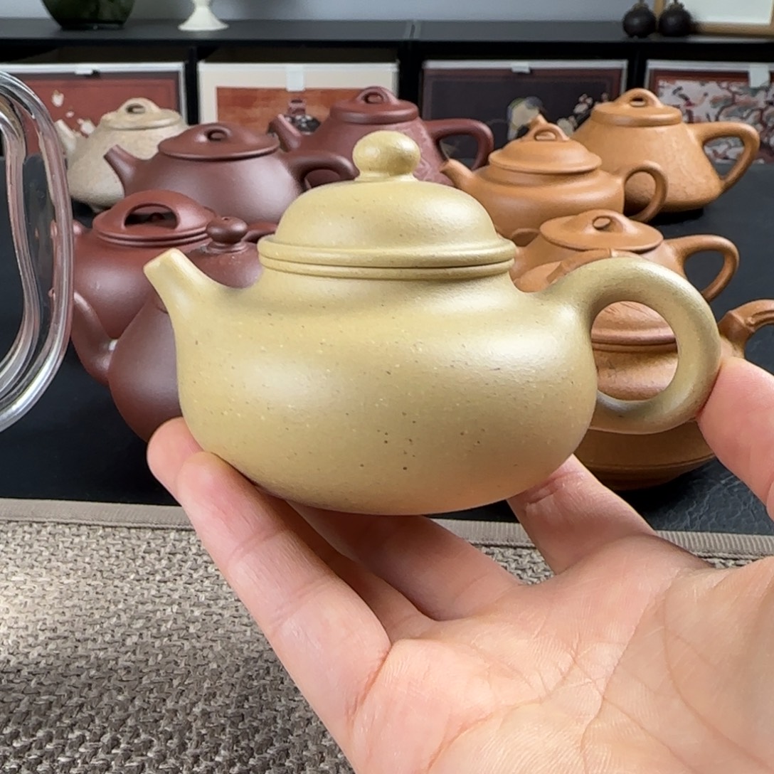 紫砂茶壶微瑕容天