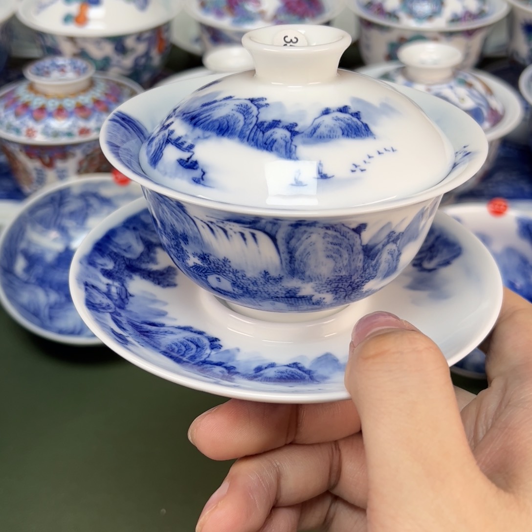 大帅景德镇手工手绘357