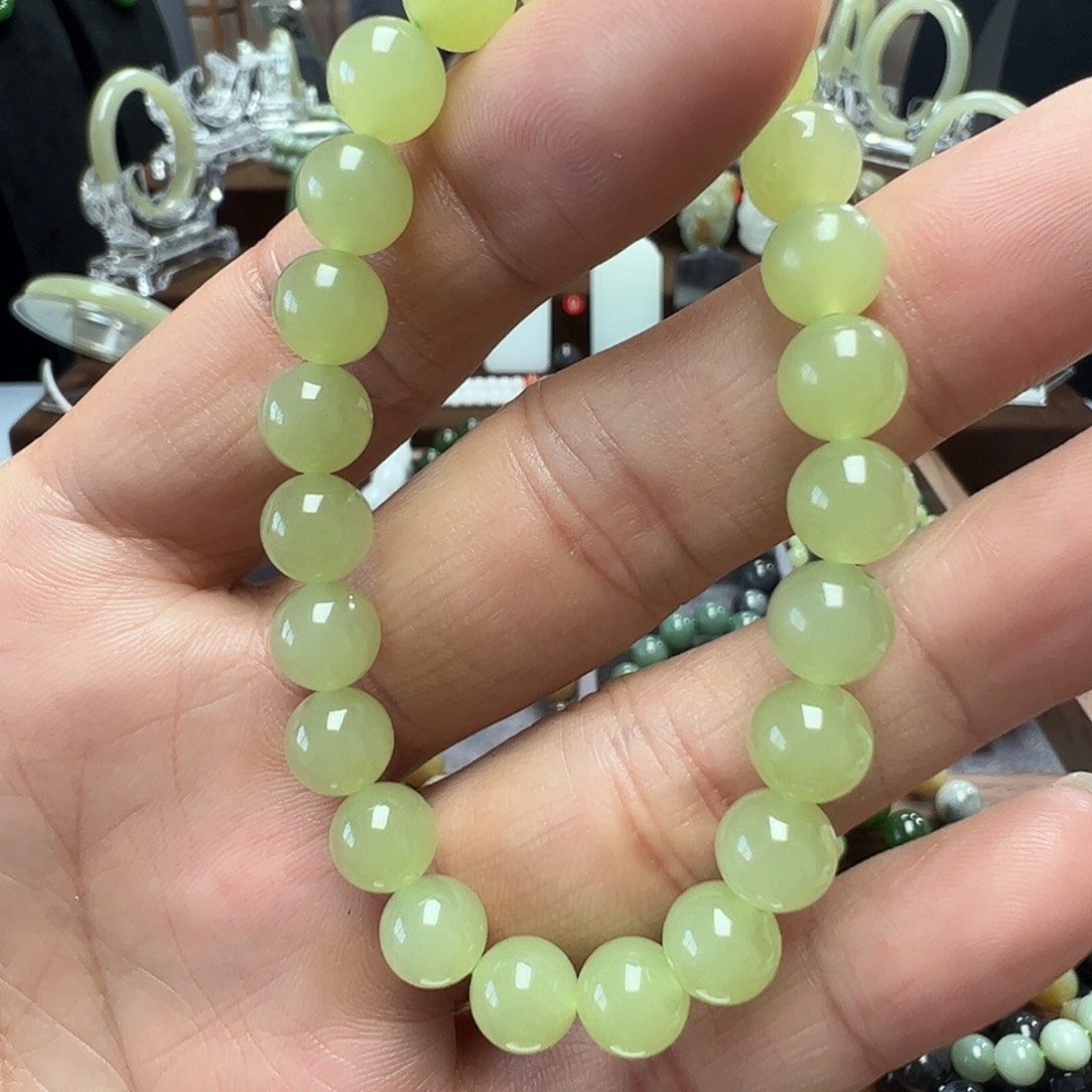 和田玉（黄玉）未镶嵌手链