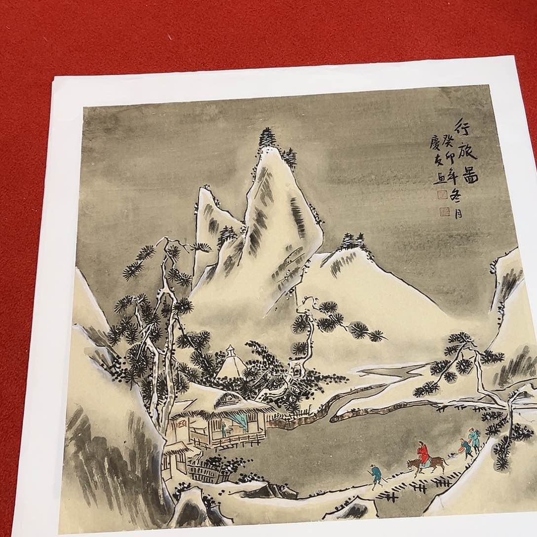 国画手绘作品国画作品