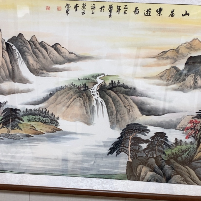 【闪购商品】国画手绘国画带框