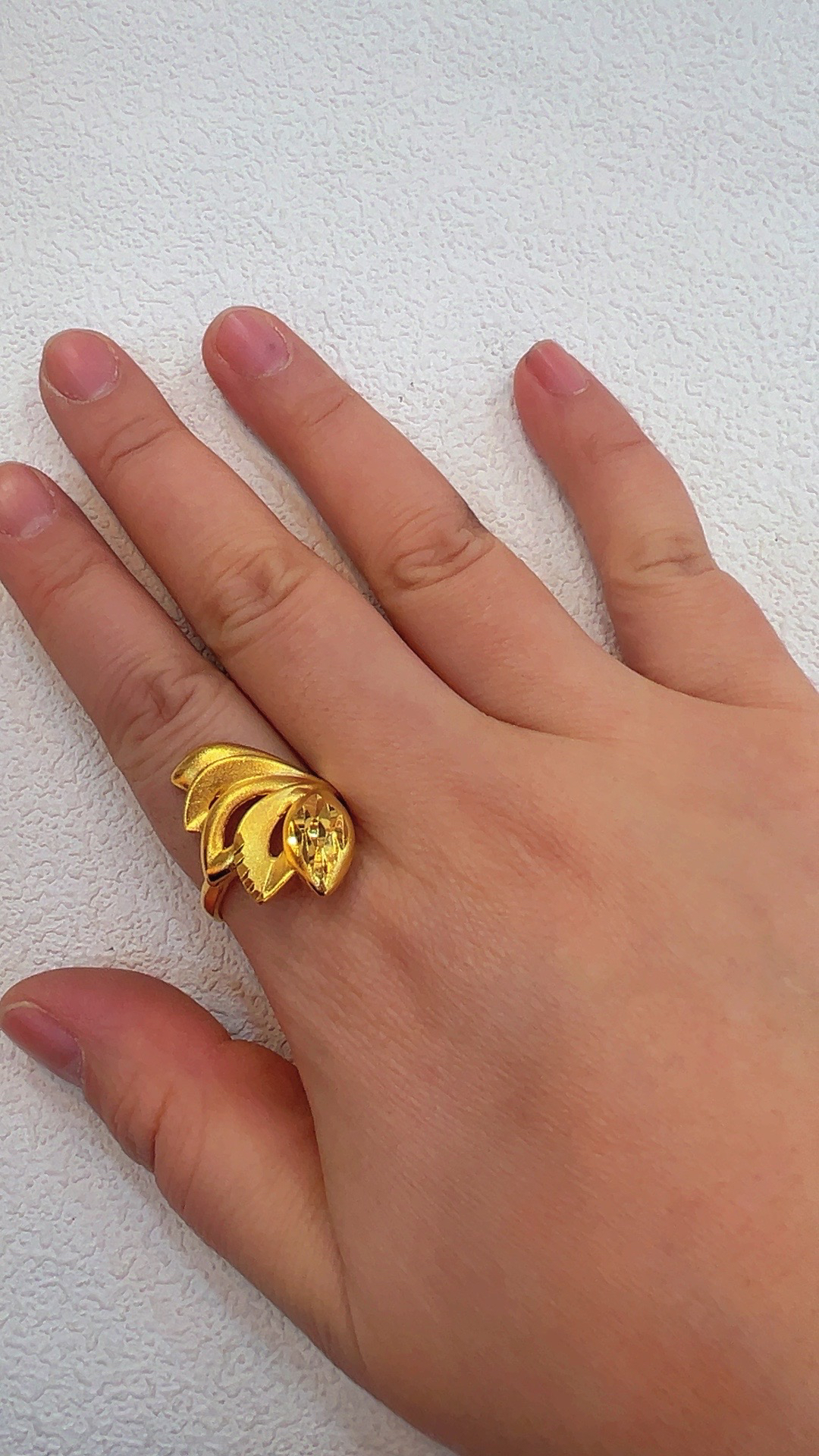 铜合金亚克力戒指 手工大花款精美女戒活口姐妹49