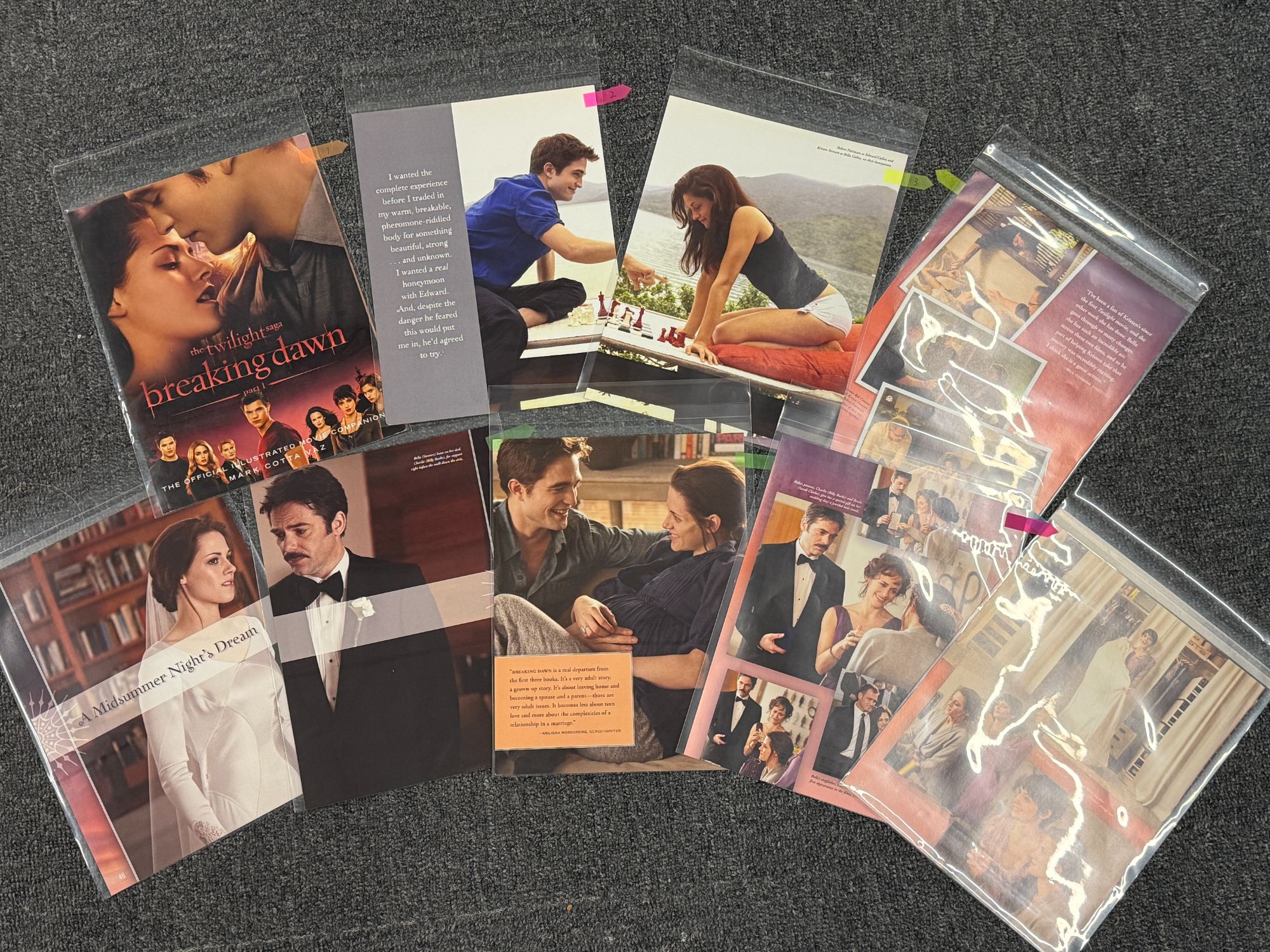 正版官谷海报 暮光之城 海报周边大转盘