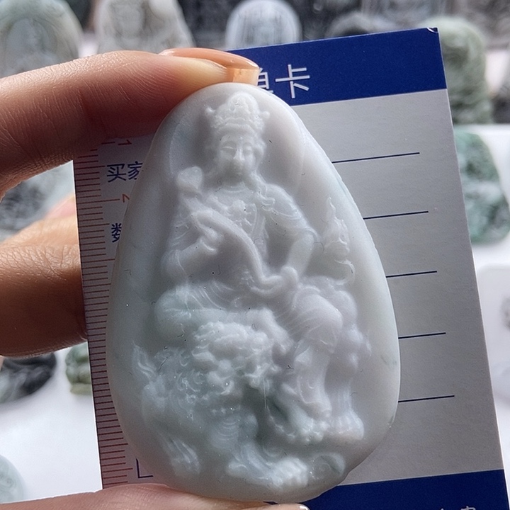 定制翡翠未镶嵌吊坠