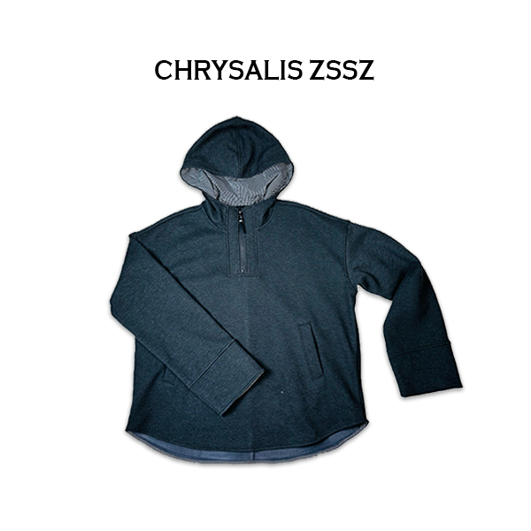 CHRYSALISZSSZ羊毛加绒连帽衫带帽加厚上衣休闲保暖秋冬卫衣长袖