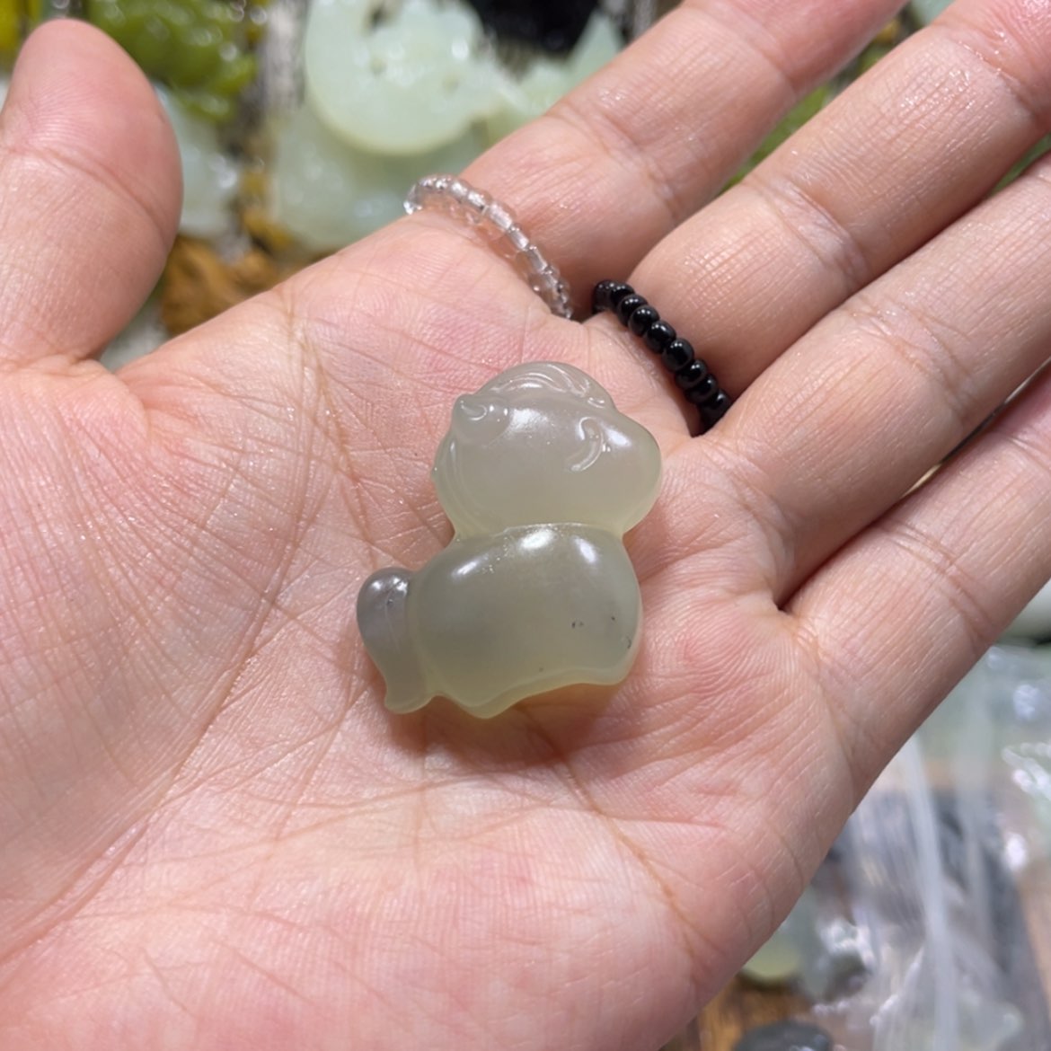 【闪购商品】岫玉颈饰未镶嵌96吊坠