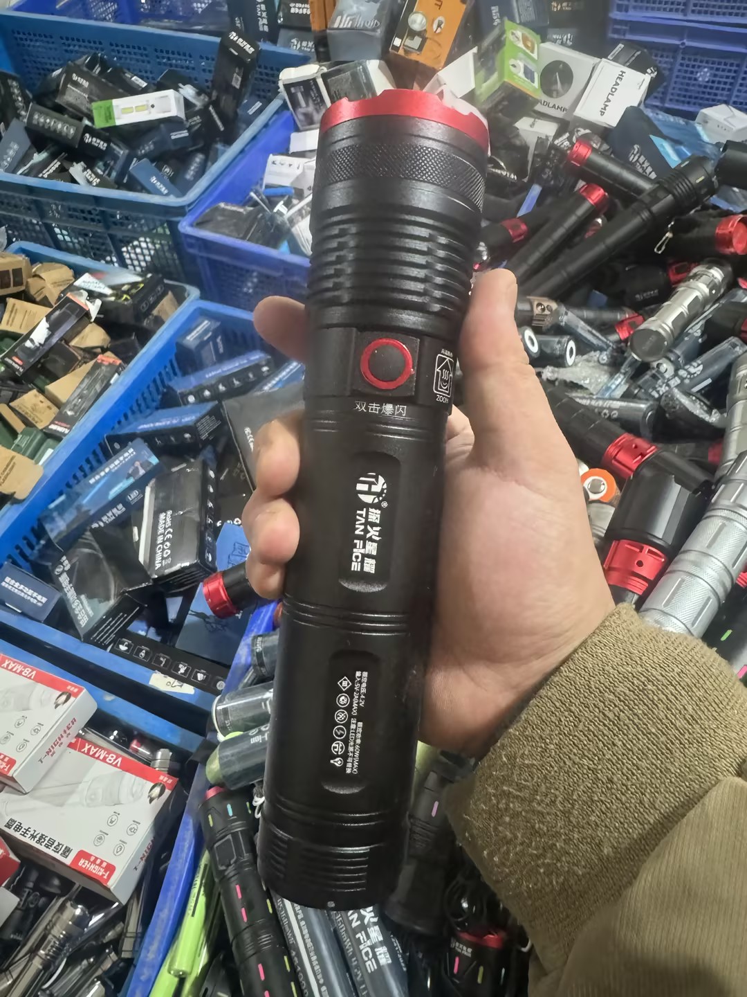 【微瑕】T01【超亮激光炮】单灯芯高功率铝合金大手电