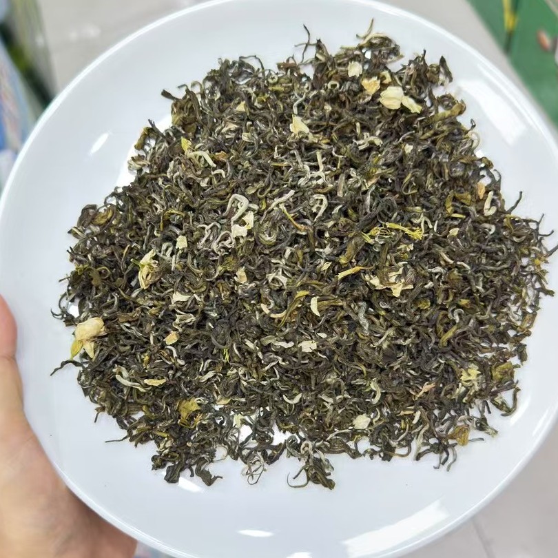 特级毛峰毛尖飘雪浓香型茉莉花茶散装
