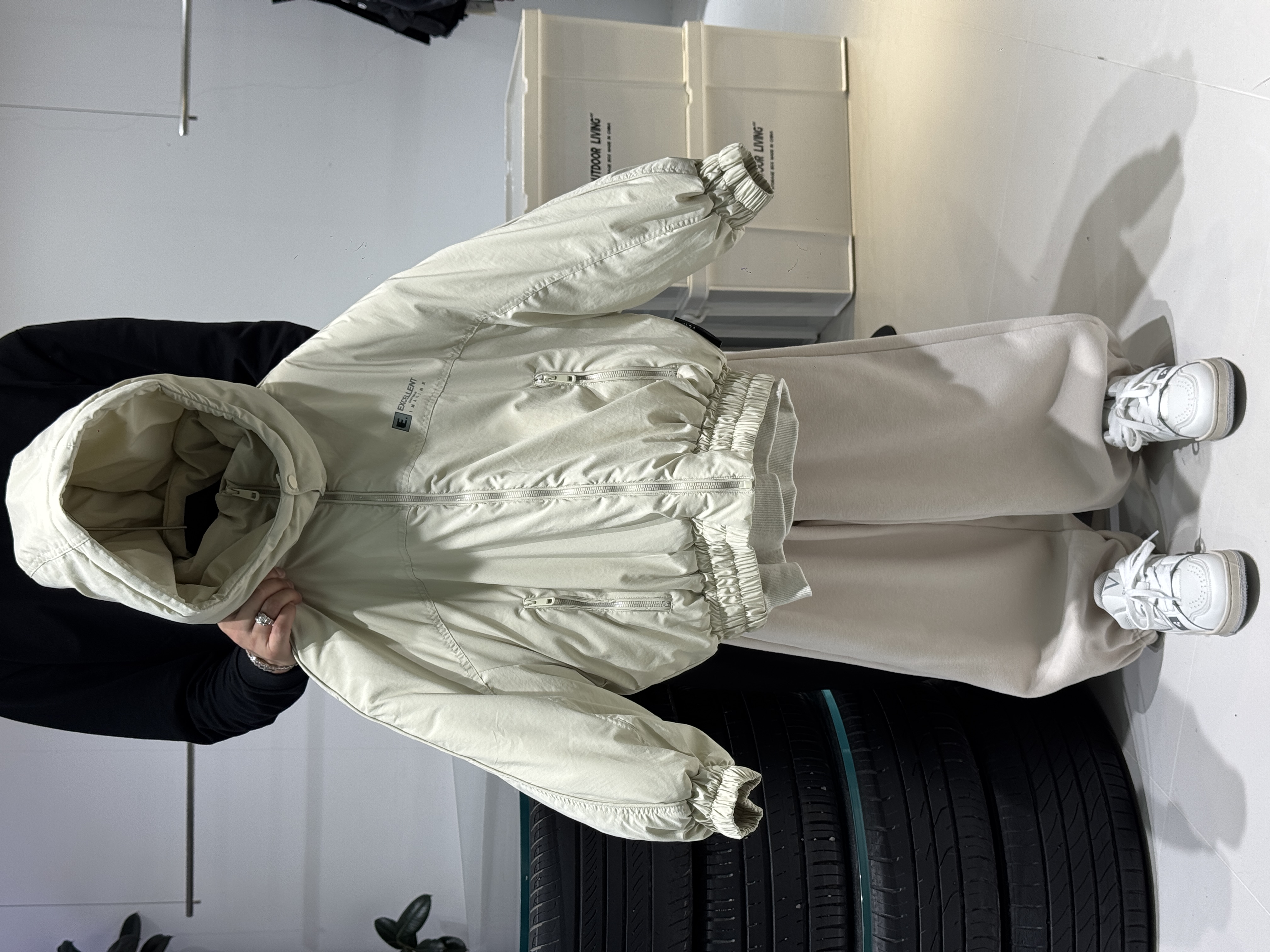 南梦自制-2025冬【Eis】男女童秋季时尚宽松百搭棉服加绒外套