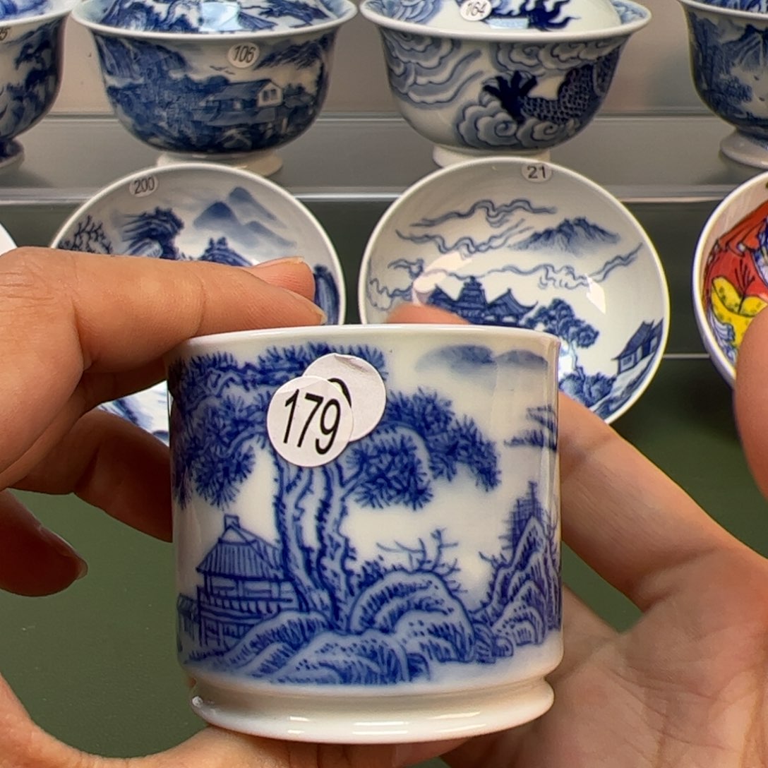 杯木木景德镇纯手绘茶具179