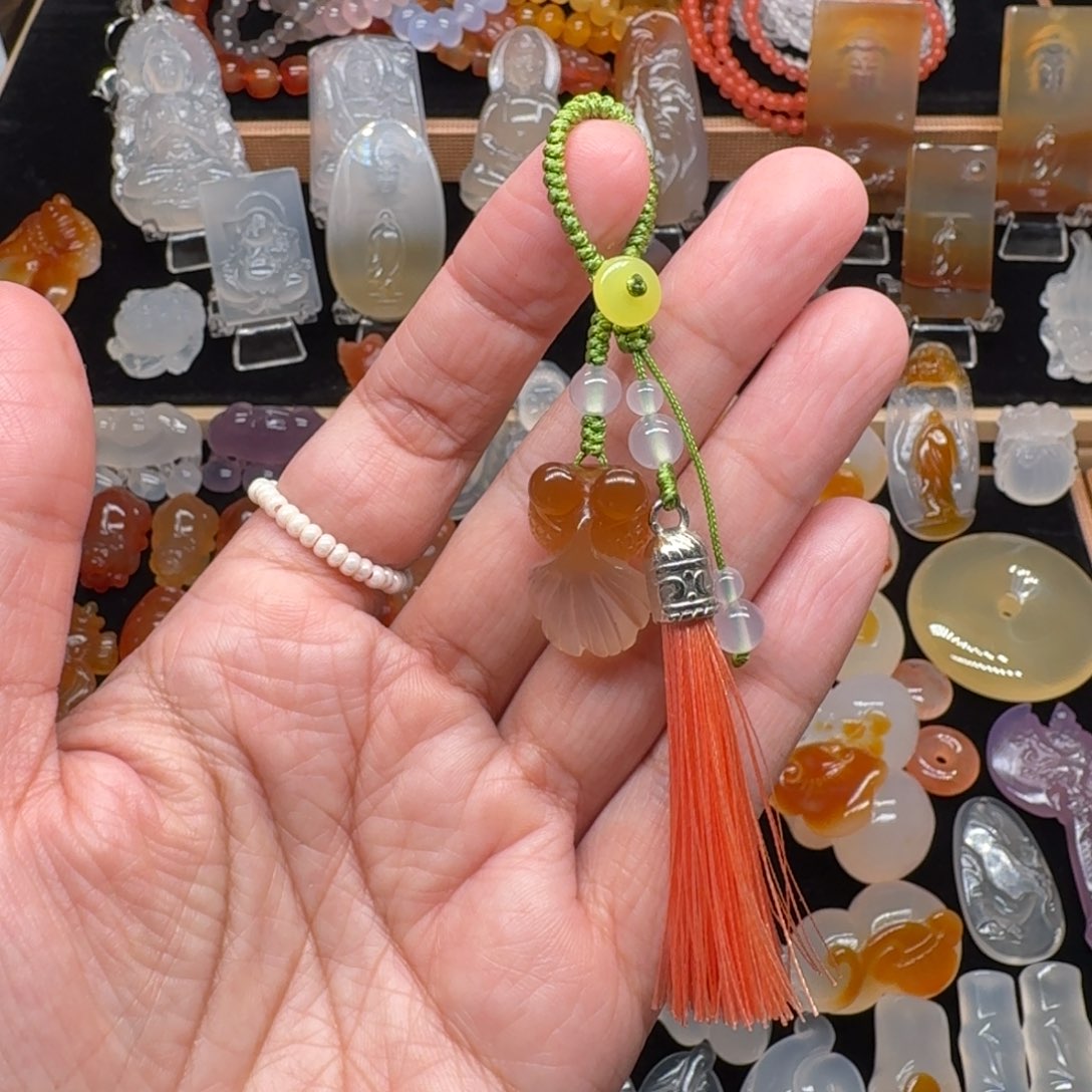 玛瑙/玉髓未镶嵌颈饰