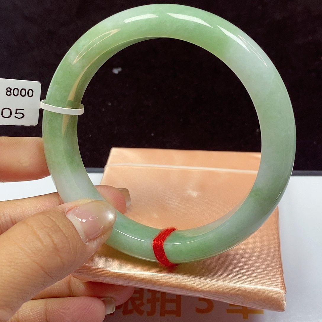 翡翠手镯未镶嵌翡翠手镯65圈
