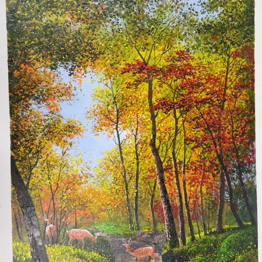 油画加油加油努力加油加油