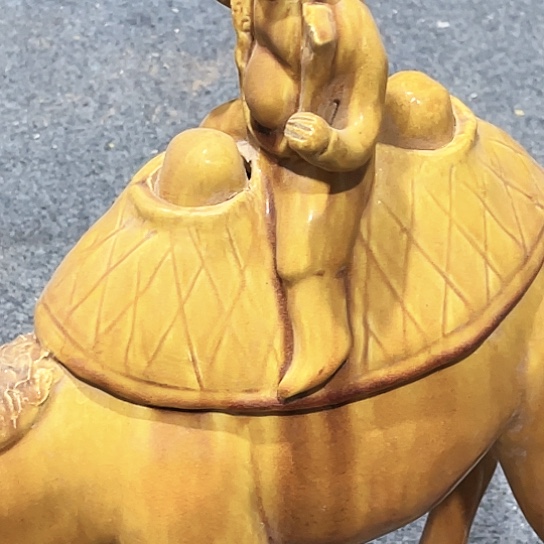 瓦当摆件摆件茶桌茶台陶瓷董*松