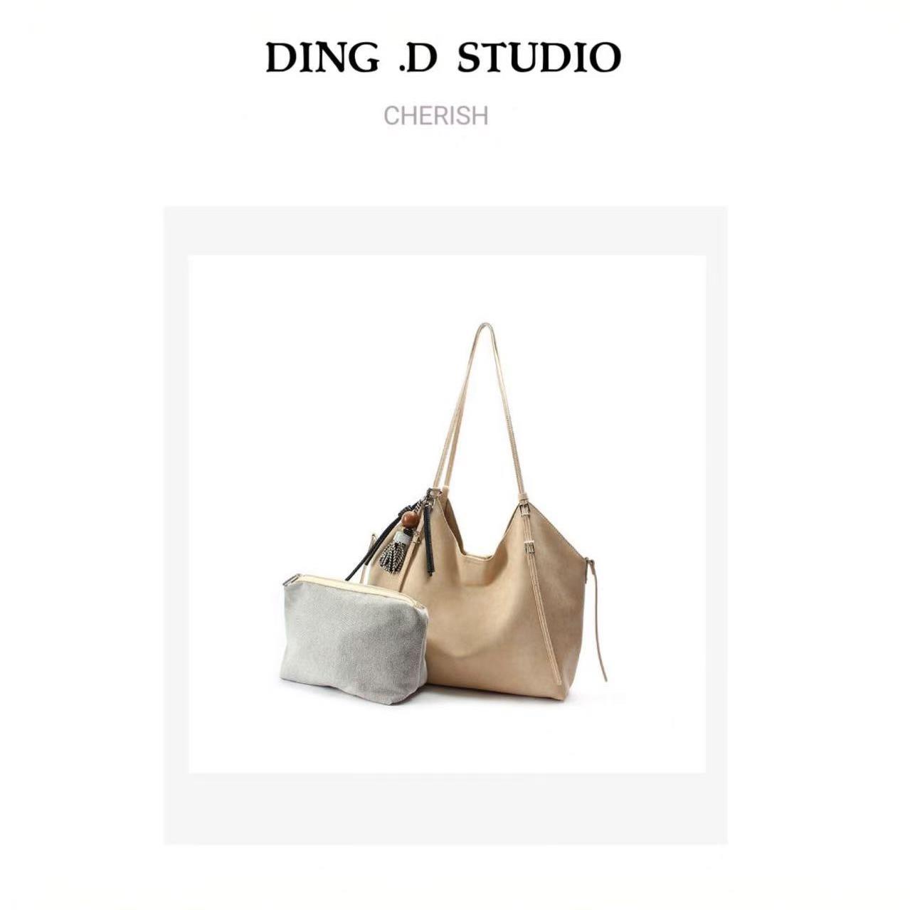 【姜撞奶】DING.D新品百搭简约单肩休闲时尚气质ins女包22498