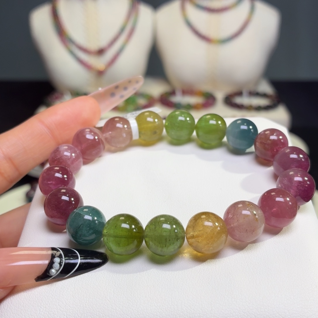 手链未镶嵌碧玺天然碧玺11