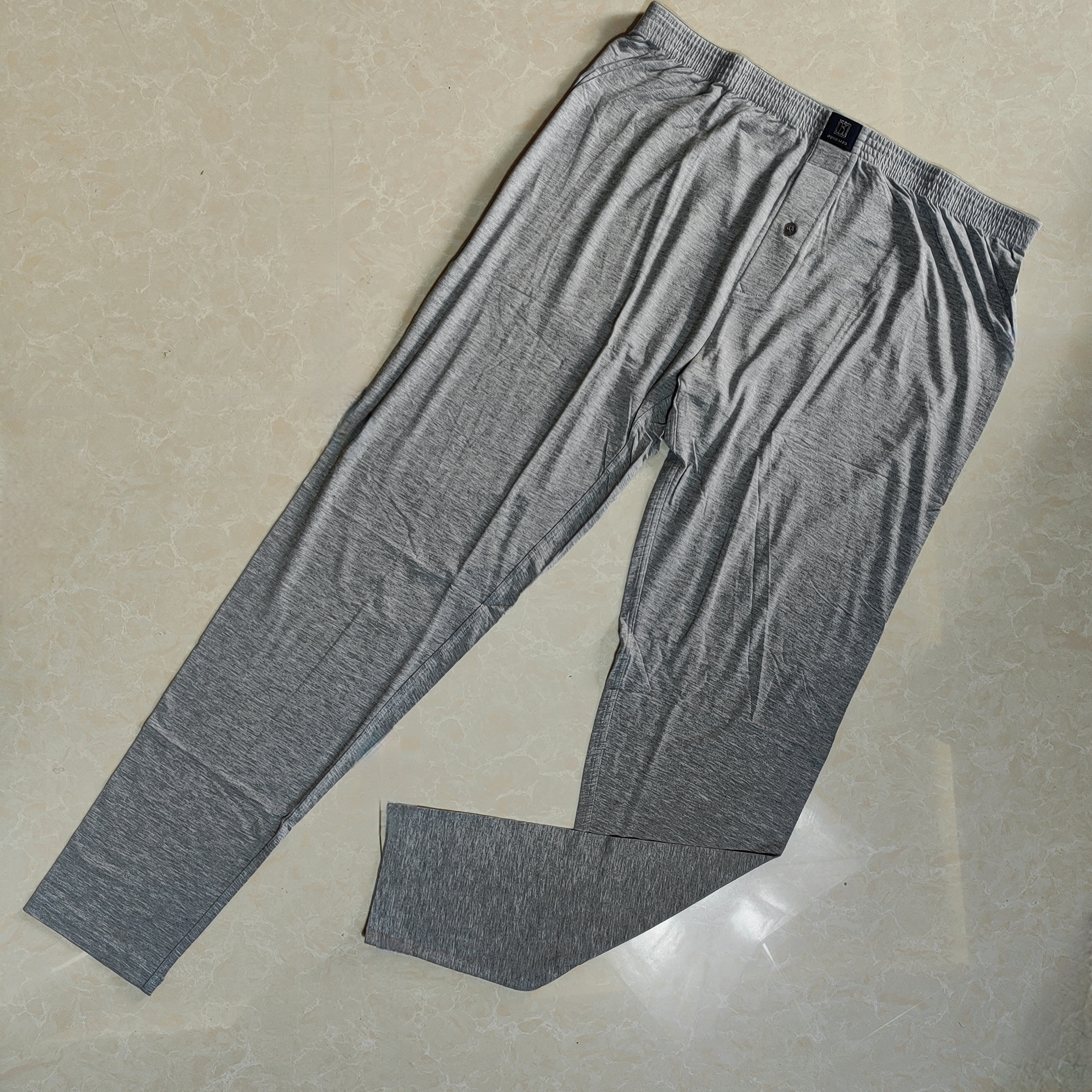 高腰男士丹巴渡薄款宽松保暖秋裤-木每53410