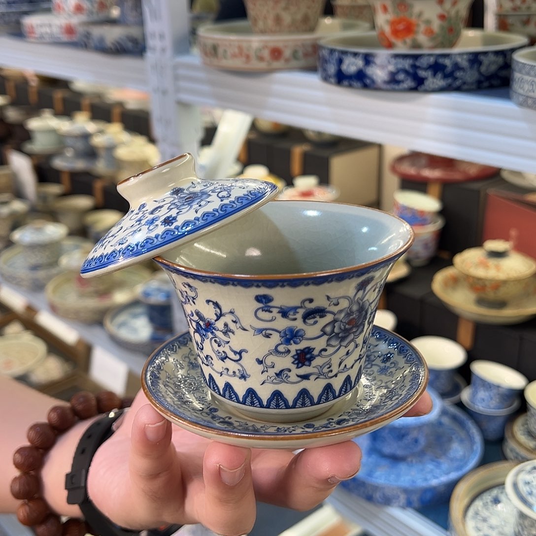 盖碗很漂亮我很喜欢