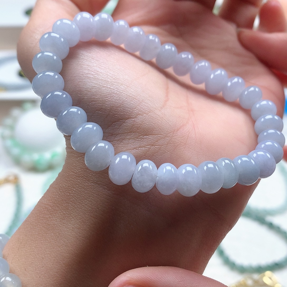 翡翠未镶嵌手串卡8