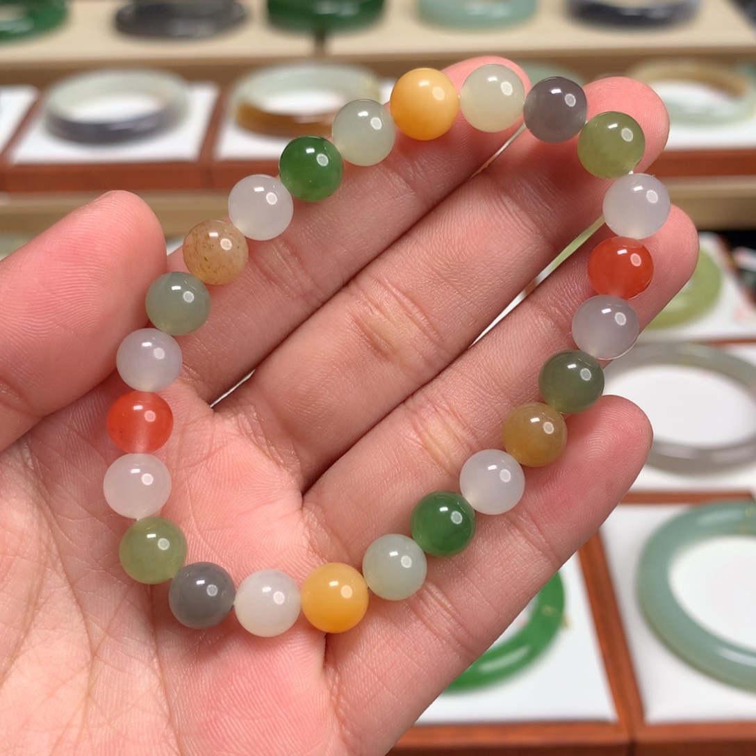 和田玉手链未镶嵌