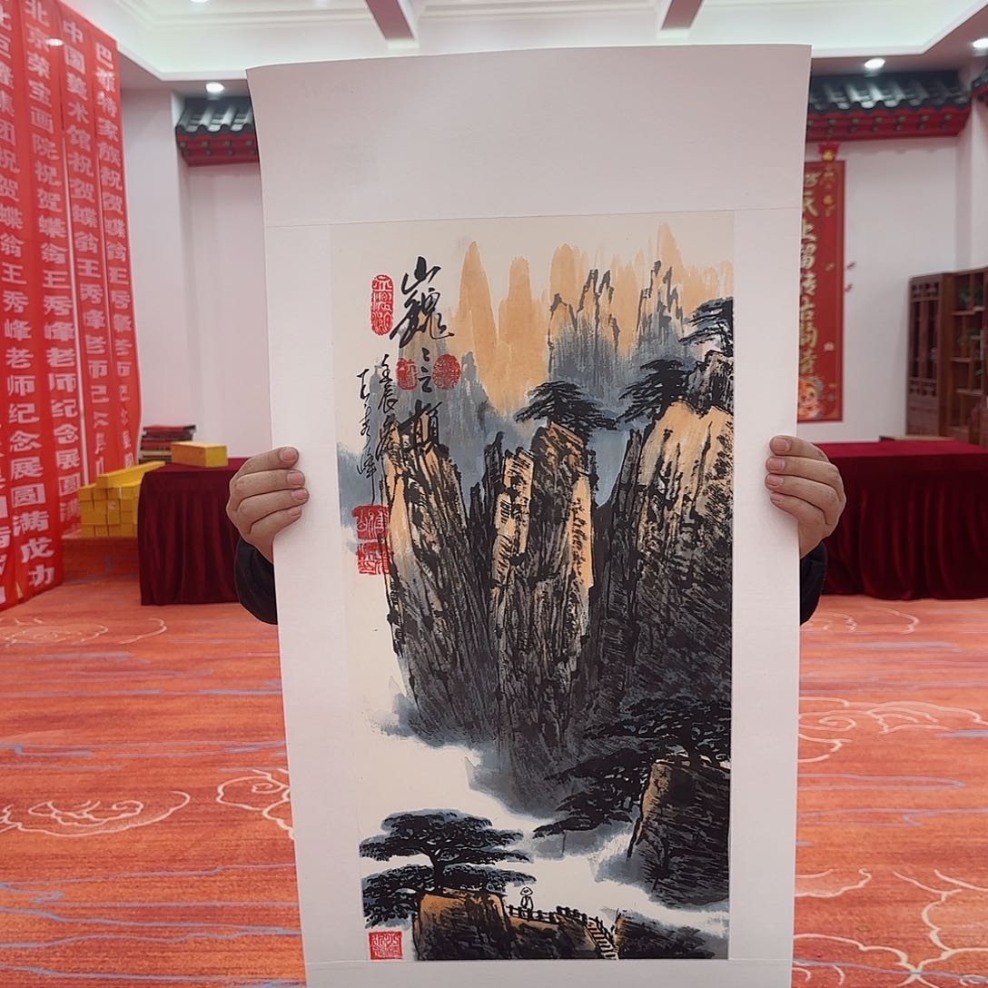 国画艺术家的作品