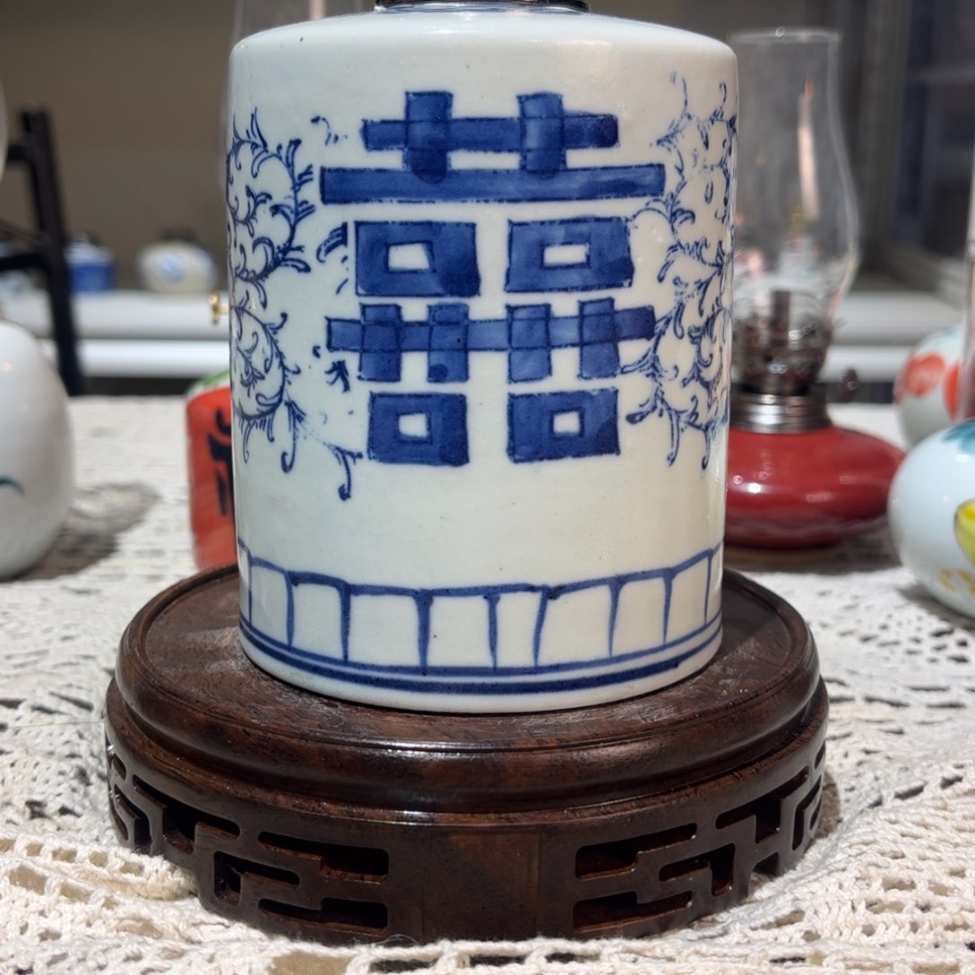 摆件景德镇陶瓷香薰灯