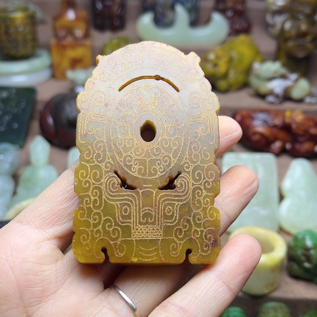 白玉菩提吊坠88。。