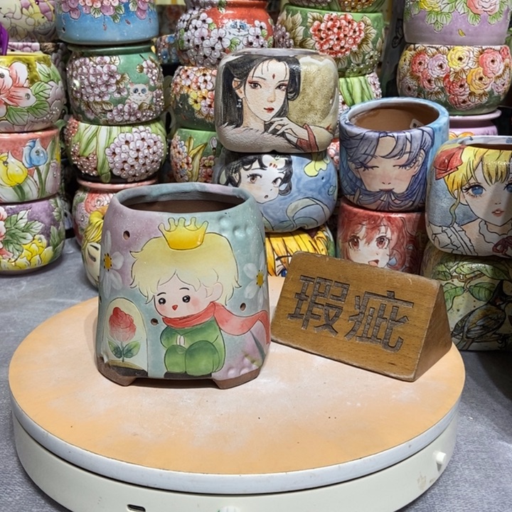 景德镇艺术手绘作品