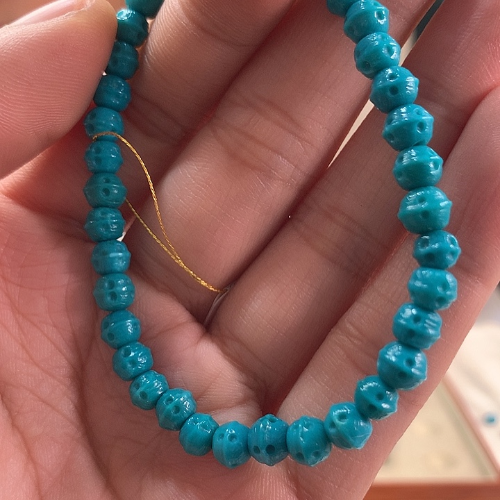 绿松石未镶嵌珠宝奇石