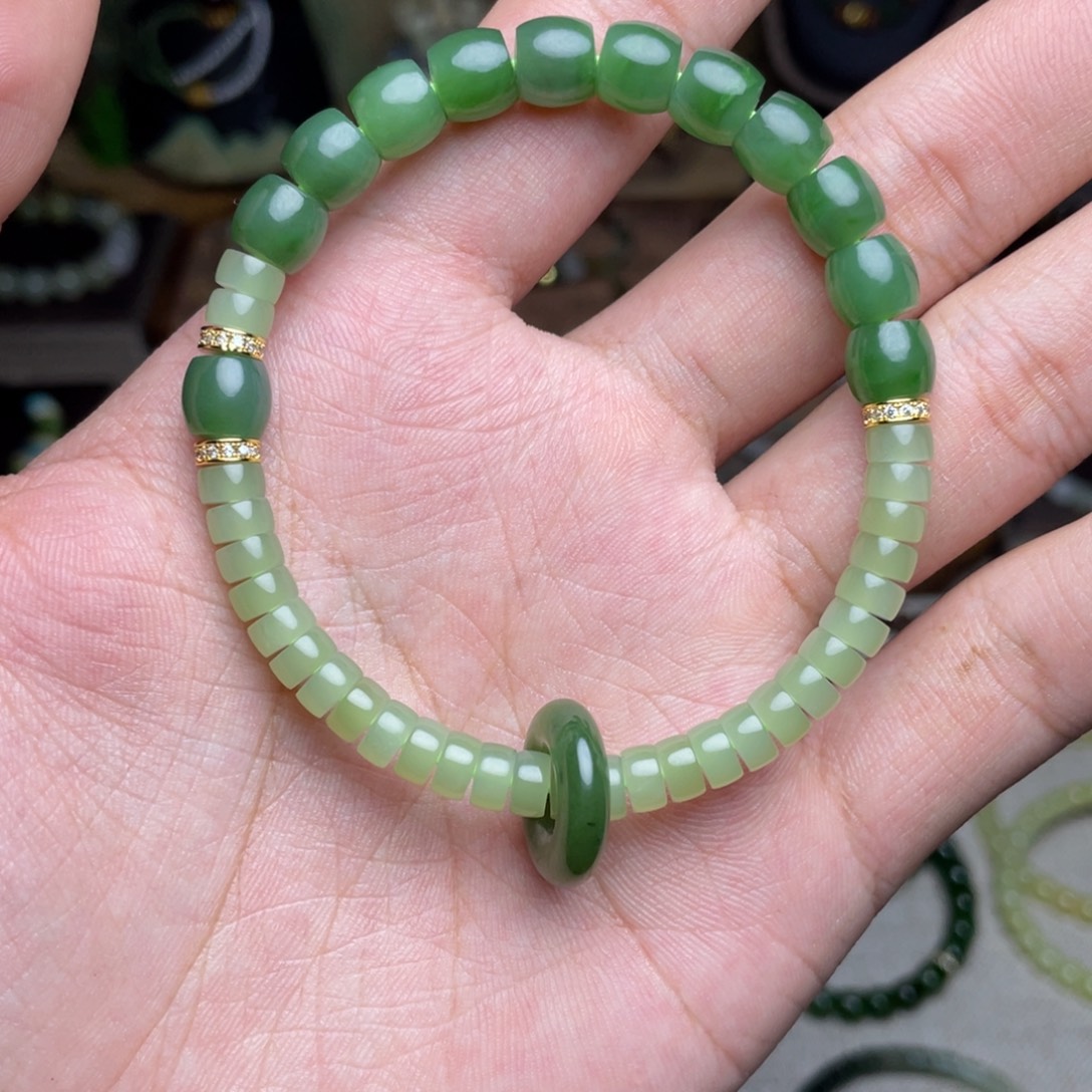 手链未镶嵌和田玉
