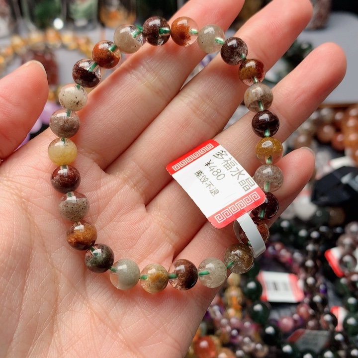 水晶手绳未镶嵌天然