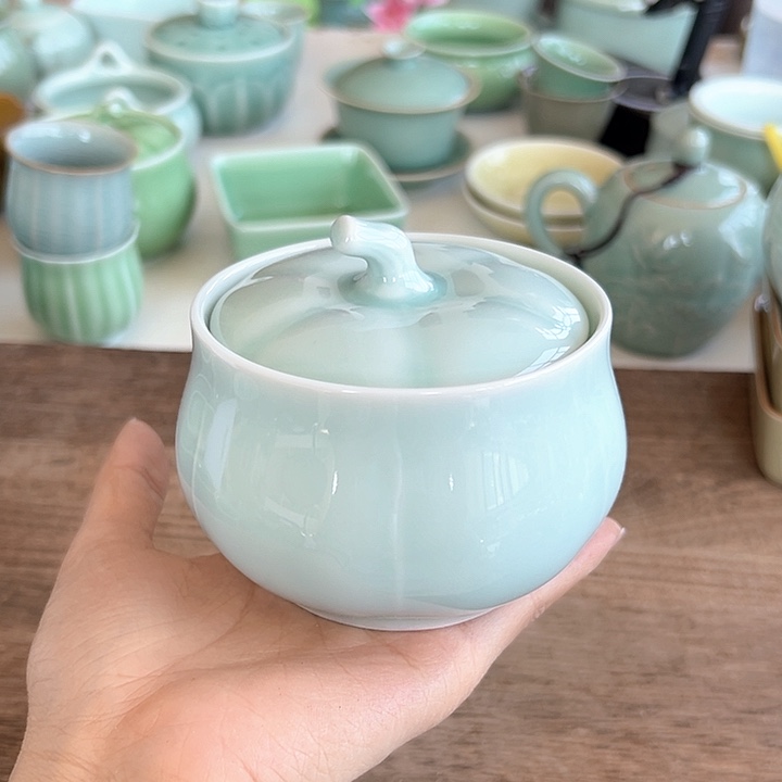 小米茶器龙泉青瓷