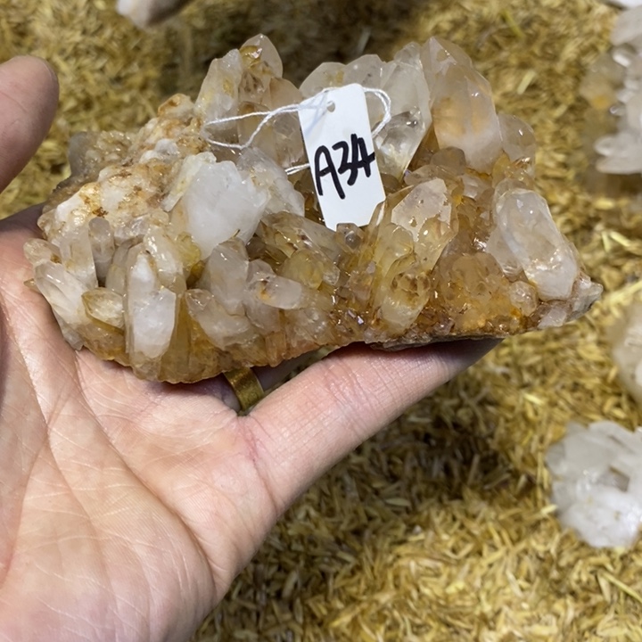 水晶水晶原石摆件未镶嵌