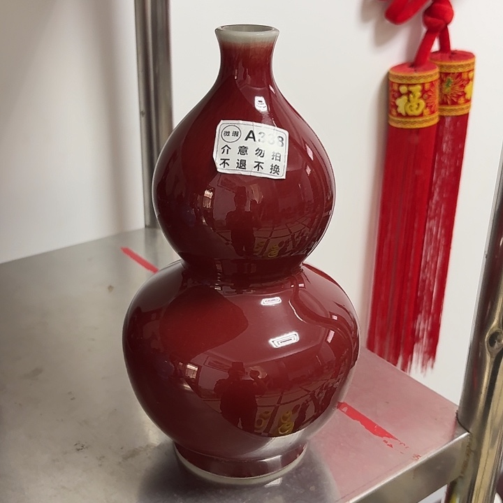 摆件景德镇高温陶瓷花瓶
