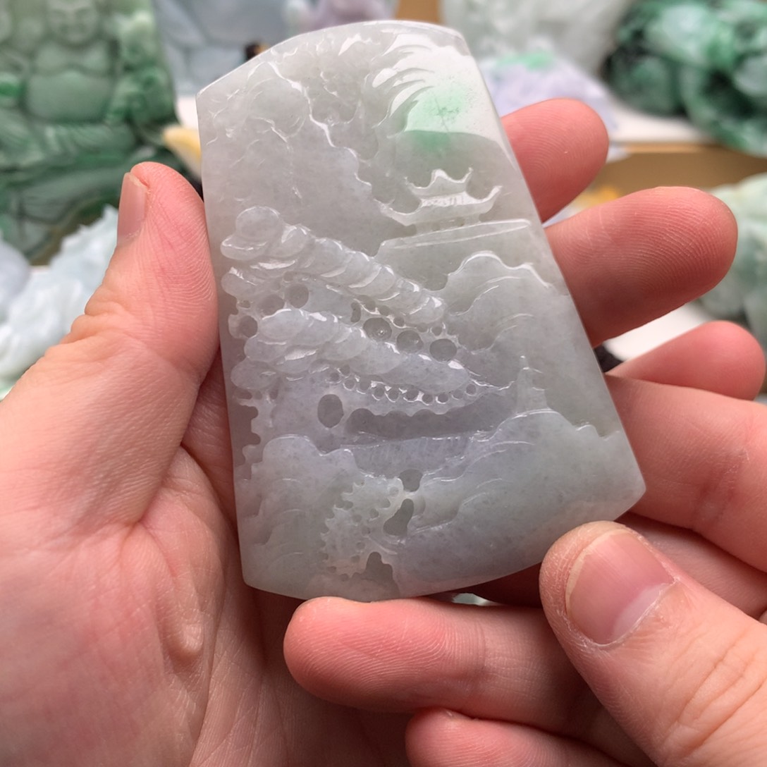 吊坠(不含链)未镶嵌翡翠