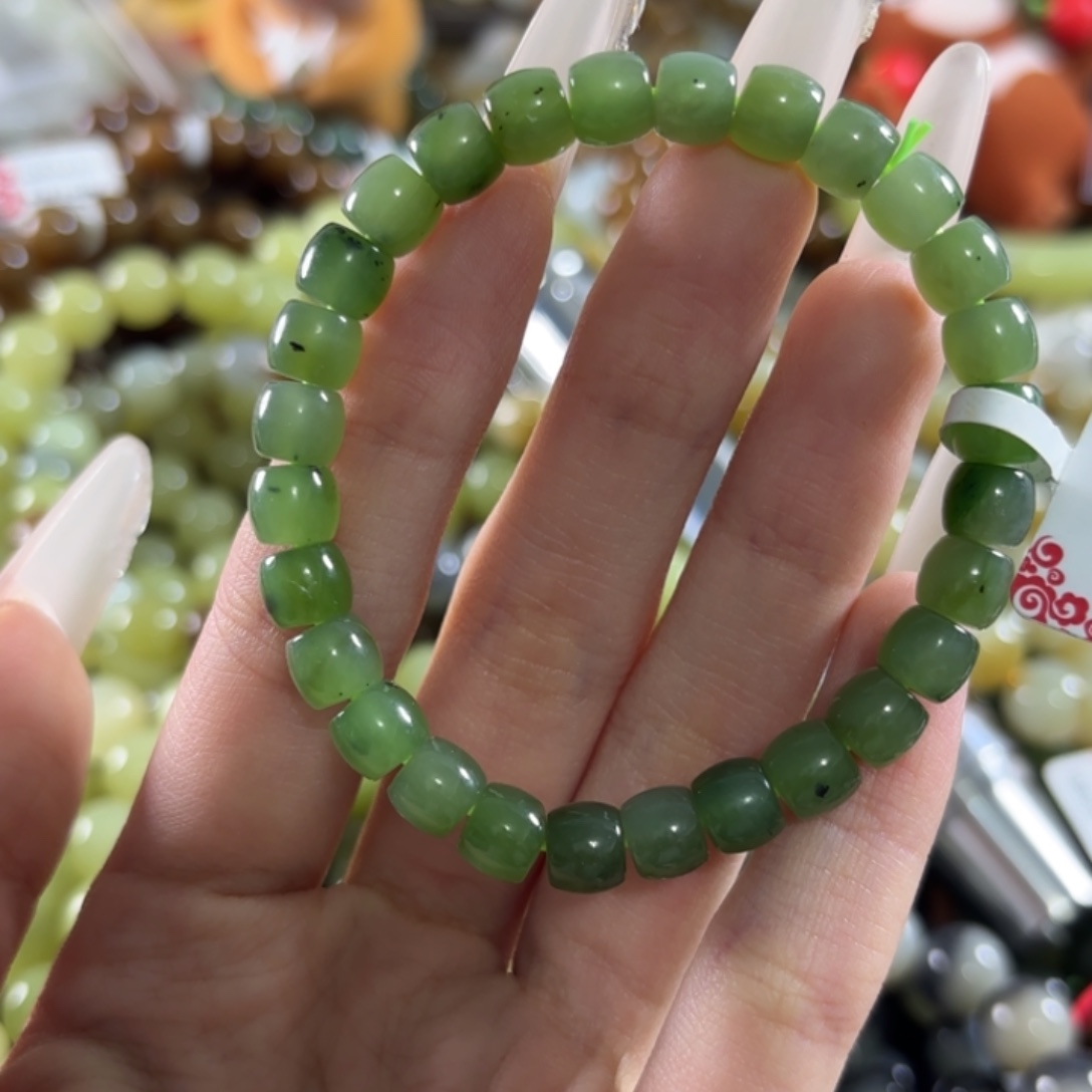 和田玉未镶嵌手链137