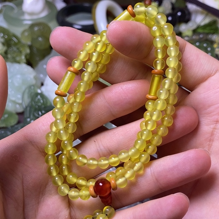 岫玉岫玉颈饰未镶嵌