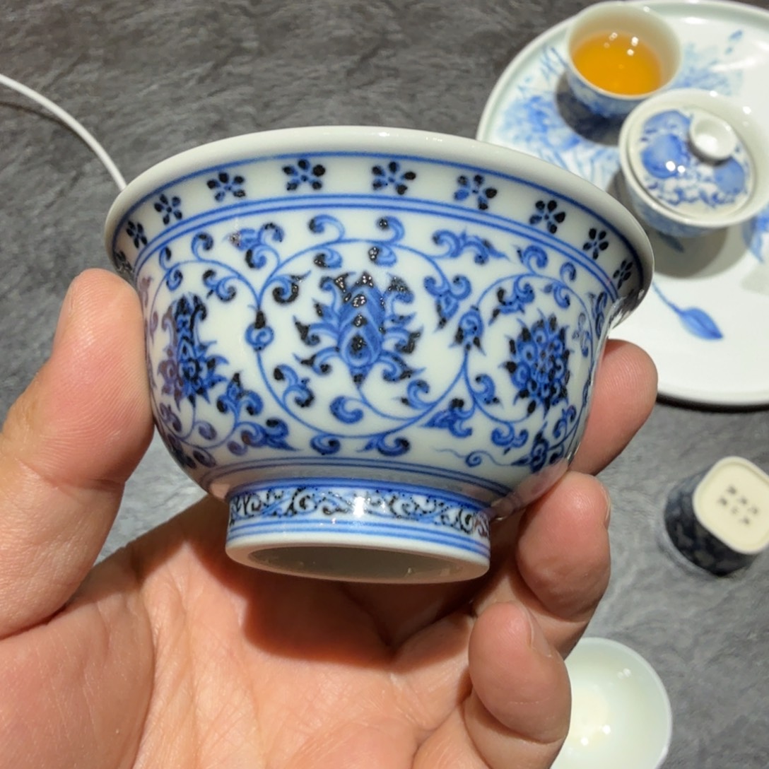 ****生青花瓷器杯啊啊啊啊