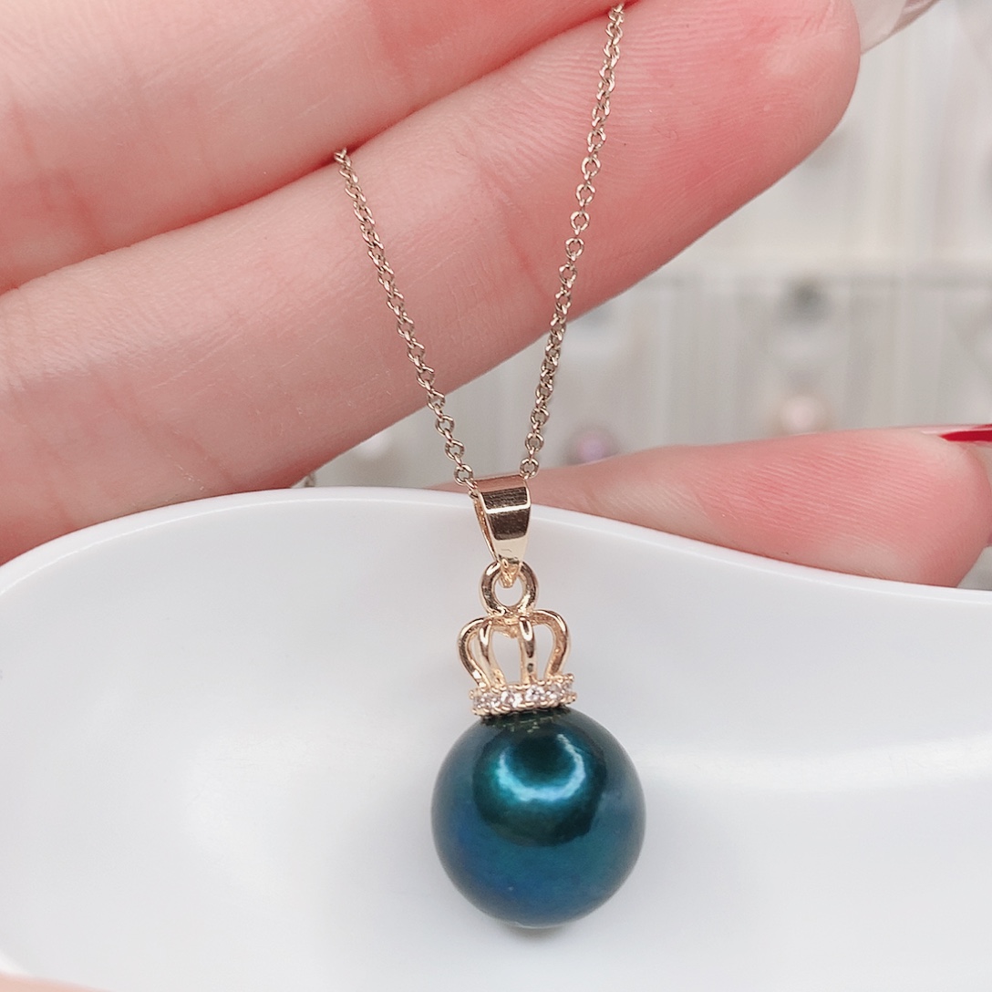 淡水珍珠合金吊坠(赠链)