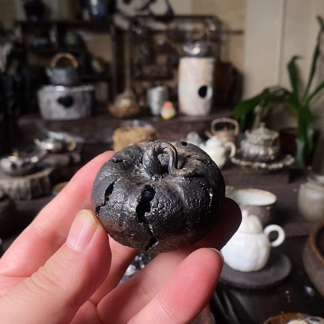 手工制作柴烧茶具