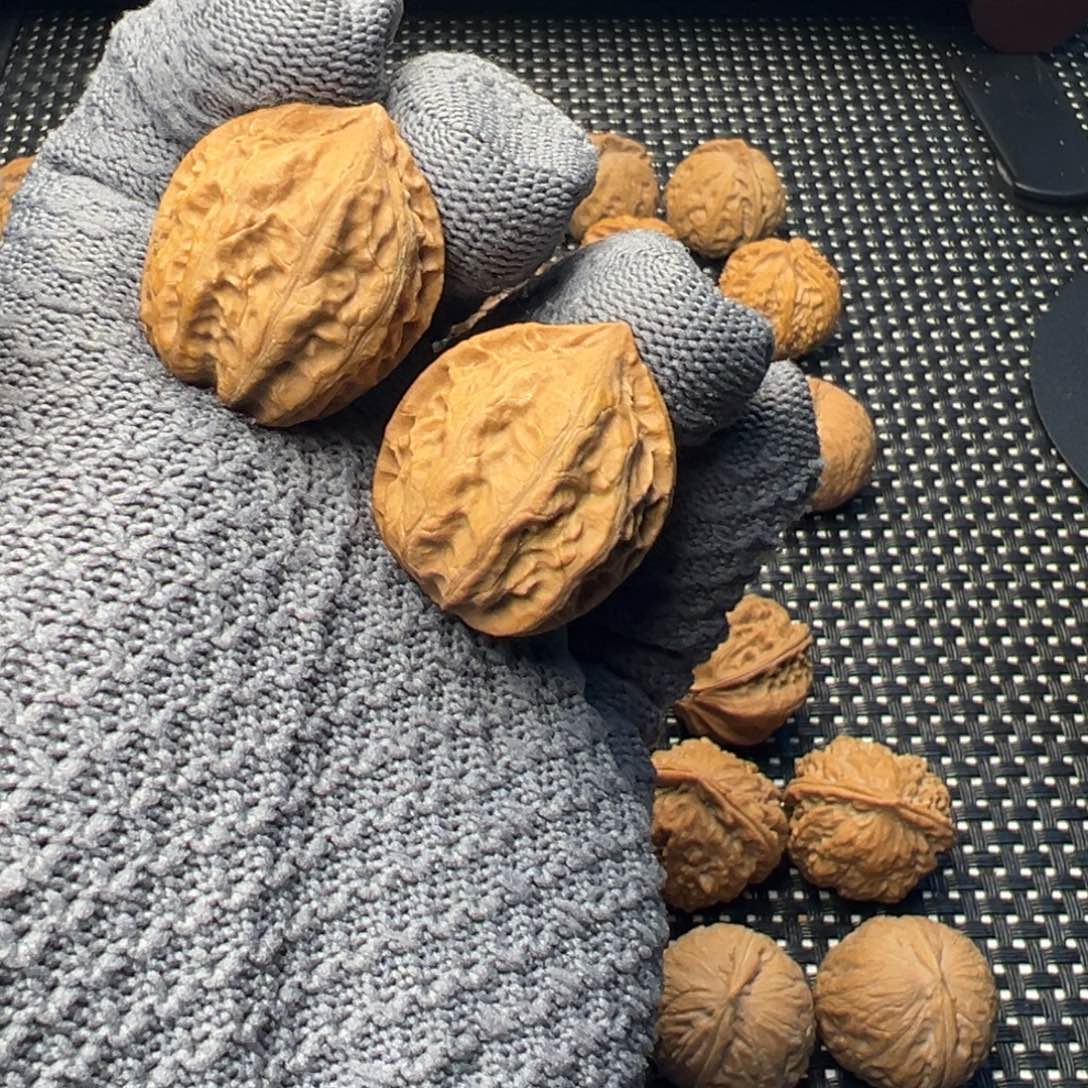 把件文玩核桃八棱