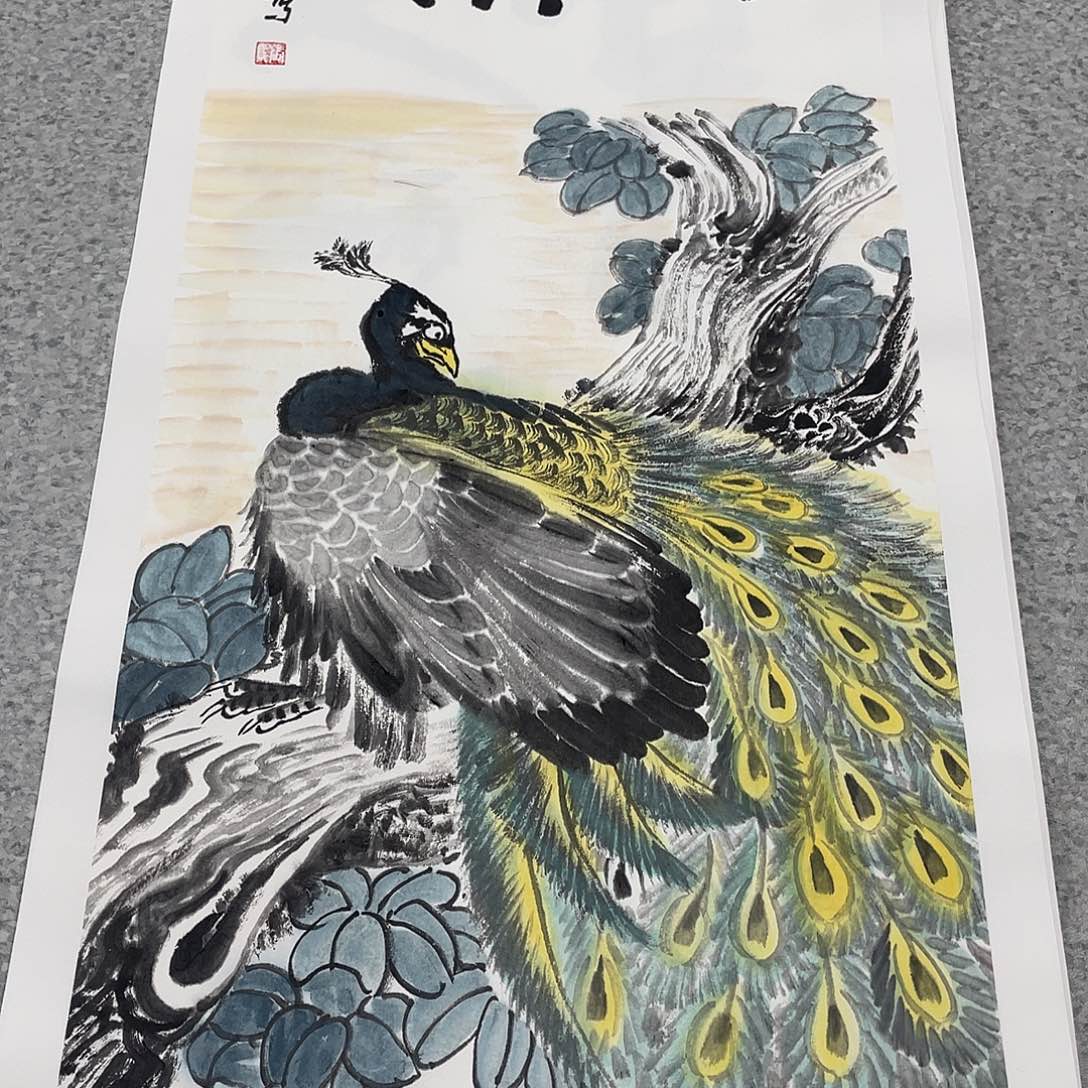 国画2平尺国画作品